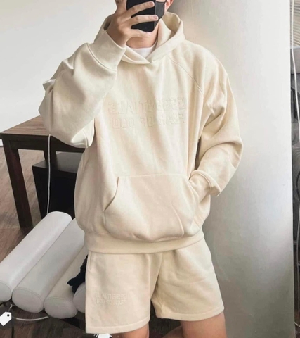 Fear of God Essentials Hoodie Egg Shell