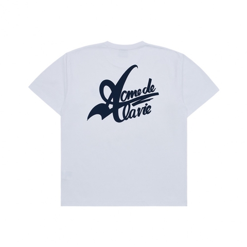 ADLV BIG LOGO 2 PRINTING SHORT SLEEVE T-SHIRT WHITE