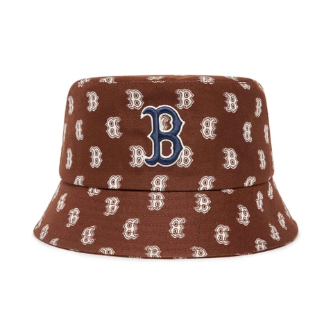 MLB CLASSIC MONOGRAM BUCKET HAT BOSTON REDSOX