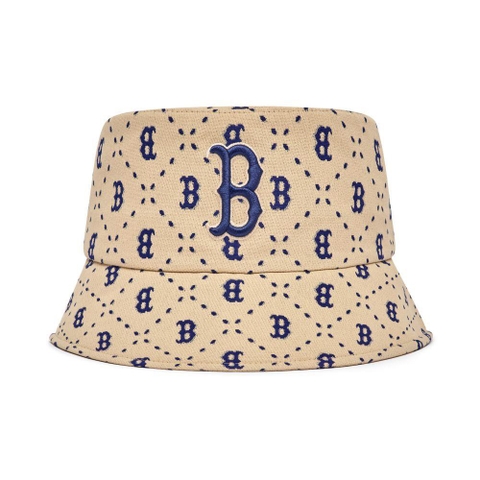 MLB Bucket Denim Dia Monogram Boston Red Sox 3AHTM023N-43SAL