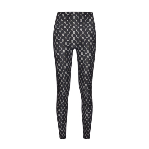 MLB MONOGRAM PATTERN POLY LEGGINGS NEW YORK YANKEES