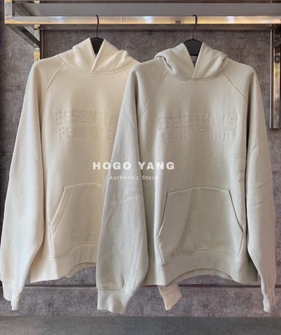Fear of God Essentials Hoodie Egg Shell