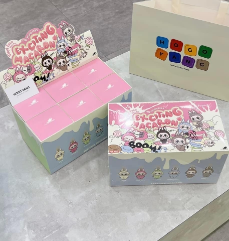 POPMART LABUBU THE MONSTERS - Tasty Macarons Vinyl Face Blind Box