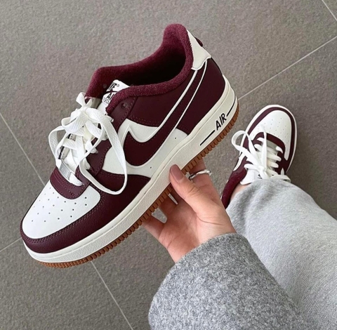 Nike Air Force 1 Low College Pack Night Maroo