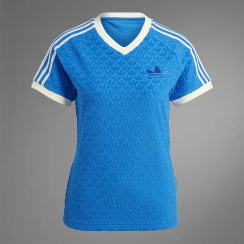 adidas Monogram Women's T-Shirt Blue IB2056