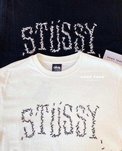 Stussy Ants Pig Dyed Tee Black