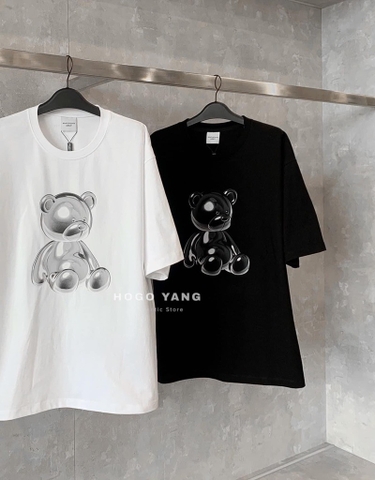 ADLV METAL BEAR SHORT SLEEVE T-SHIRT WHITE