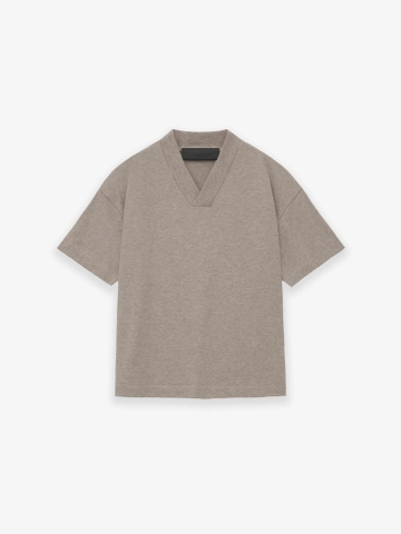 Fear of God Essentials V-neck Tee Fall Core Heather