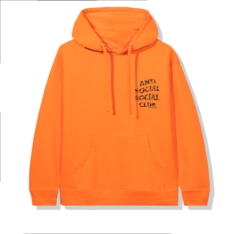 Anti Social Social Club Country Hoodie Orange