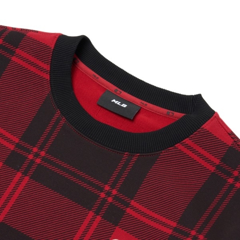 MLB Check All Overfit Sweatshirt Boston Red Sox
