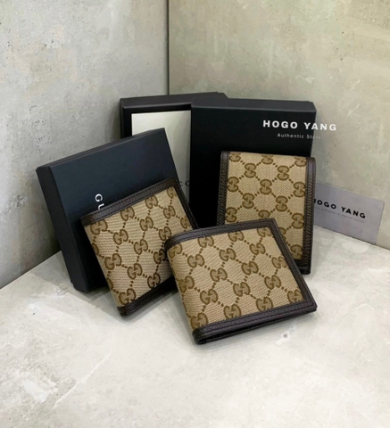 Gucci Bifold Wallet GG Canvas