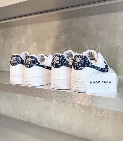 Nike Air Force 1 Low '07 Essential White Black Paisley
