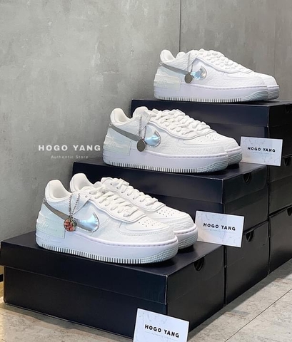 Nike Air Force 1 Shadow White Grey