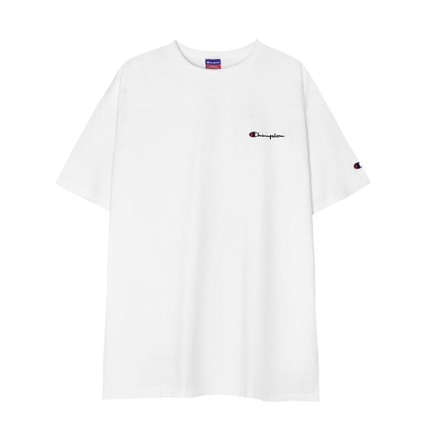 CHAMPION DYED EMBROIERED LOGO T-SHIRT