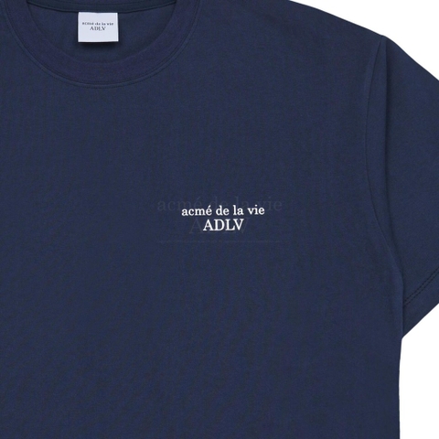 ADLV BASIC LOGO SEASON2 SHORT SLEEVE T-SHIRT NAVY