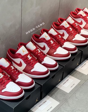 Jordan 1 Low Cardinal Red
