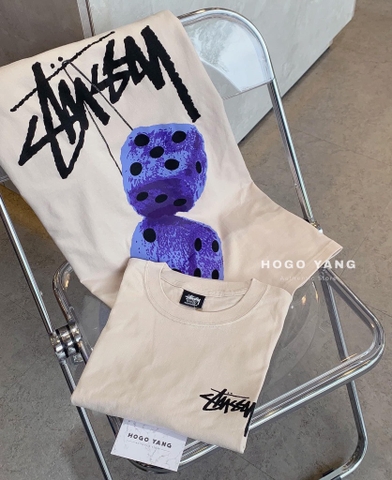 STUSSY FUZZY DICE TEE