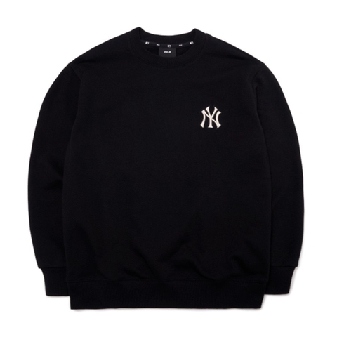 MLB SWEATER CHECK BAG BIG LOGO OVERFIT SWEATSHIRT NEW YORK YANKEES