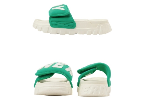 Nerdy Rich Bread Velcro Slide Green