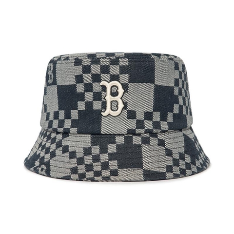 MLB Denim Like Bucket Hat Boston Red Sox 3AHTCC12N-43BKS