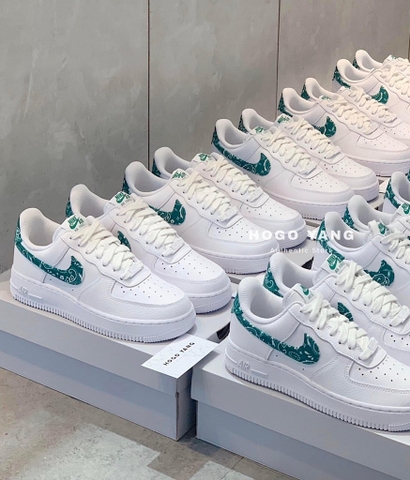 Nike Air Force 1 Low '07 Essential White Green Paisley