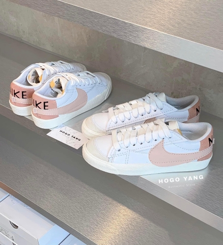 Nike Blazer Low Jumbo White Pink Oxford