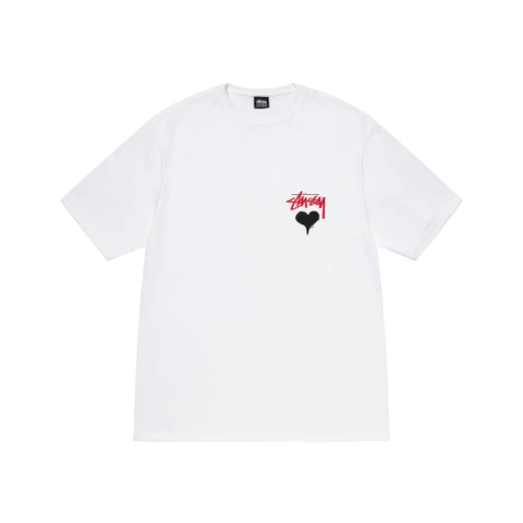 STUSSY STOCK HEART TEE