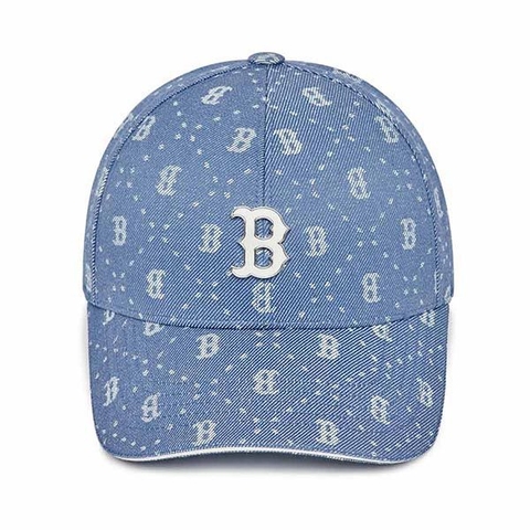 MLB Denim Dia Monogram Boston Red Sox 3ACPMD13N-43SBL