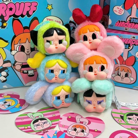 [POPMART] CRYBABY × Powerpuff Girls Series-Vinyl Face Plush