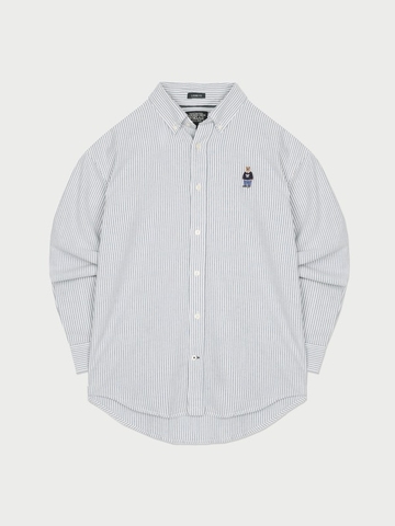 WHOAU Striped Shirts WHYSD2302U (Grey)