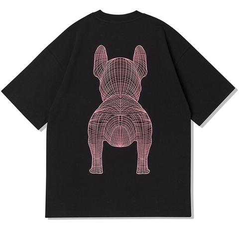 Life Work Big LaDog Multi T-shirts Black
