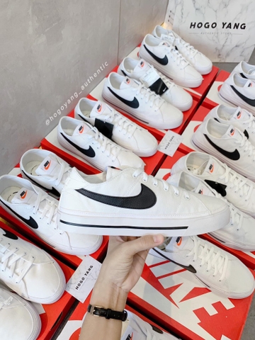 Nike Court Legacy Canvas White Black