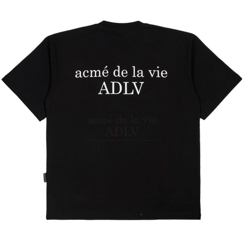 ADLV BABY FACE BEAR DOLL SHORT SLEEVE T-SHIRT BLACK