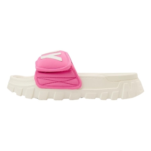 Nerdy Rich Bread Velcro Slide Pink