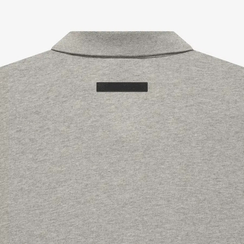Fear Of God Essentials SS Polo Dark Heather Oatmeal