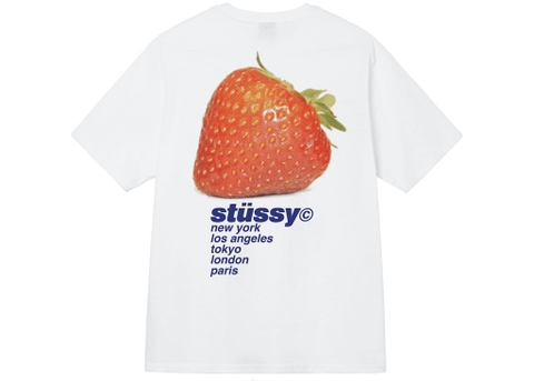 STUSSY STRAWBERRY TEE