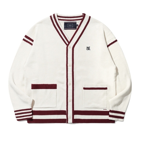 RMTC PREPPY KNIT CARDIGAN OATMEAL