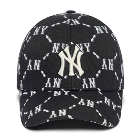 MLB MONOGRAM DIAMOND STRUCTURE BALL CAP NEW YORK YANKEES