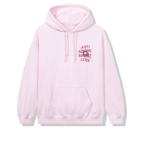 Anti Social Social Club Theories Hoodie Pink