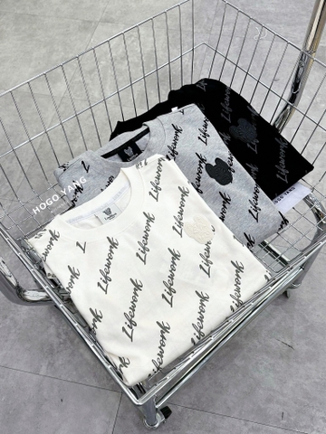 LIFE WORK T-SHIRT LW242TS070-1 WHITE