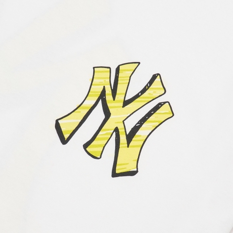 MLB Basic-Back Logo New York Yankees White
