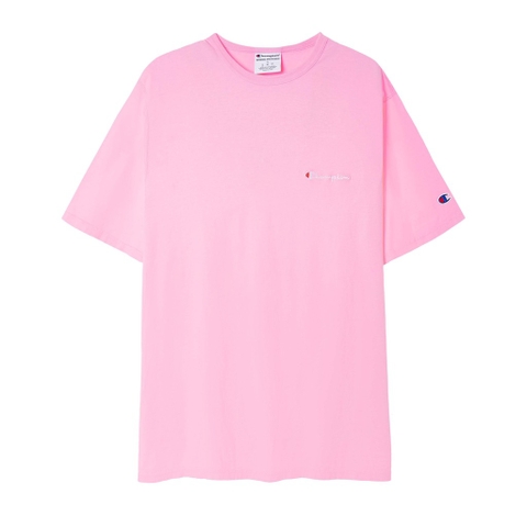 CHAMPION DYED EMBROIERED LOGO T-SHIRT