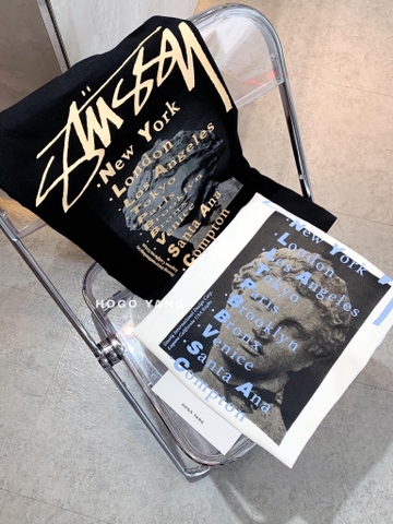 STUSSY STATUE PIG DYED TEE
