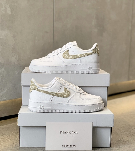 Nike Air Force 1 Low Olive Paisley