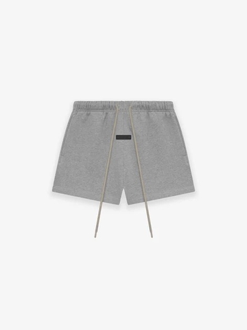 Fear of God Essentials Fleece Running Short Dark Heather Oatmeal