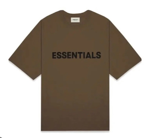 FEAR OF GOD ESSENTIALS BROWN T-SHIRT