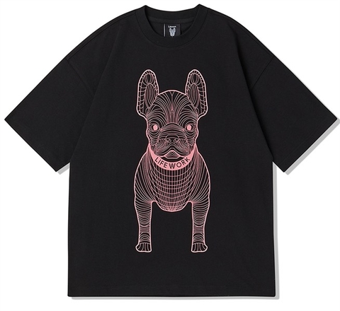 Life Work Big LaDog Multi T-shirts Black