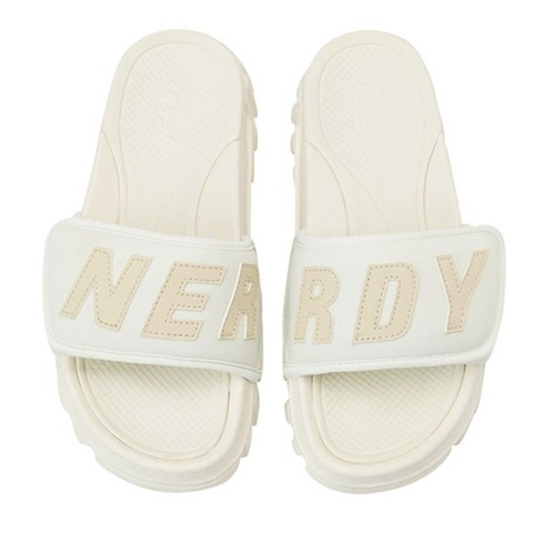 Nerdy Rich Bread Velcro Slide Cream