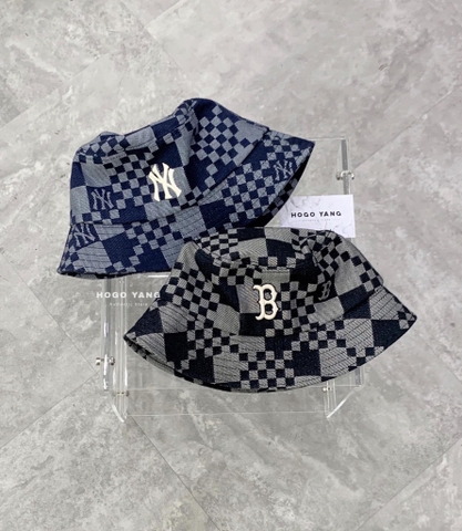 MLB Denim Like Bucket Hat Boston Red Sox 3AHTCC12N-43BKS