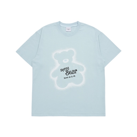 ADLV SPRAY BEAR SHORT SLEEVE T-SHIRT MINT